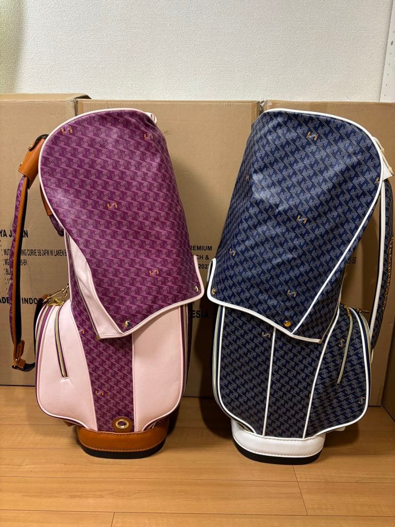 Resurrection RALLINA キャディバッグ レザレクションネイビー