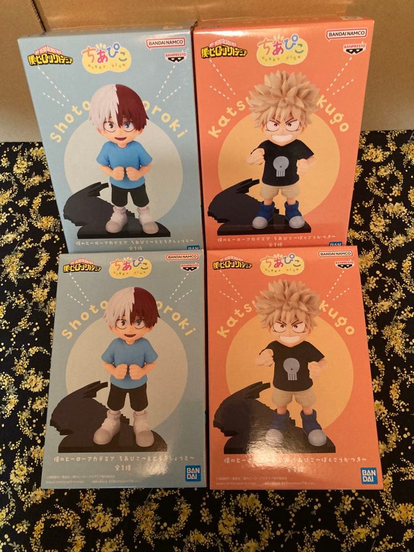 僕のヒーローアカデミア ちあぴこ 爆豪×２轟×２