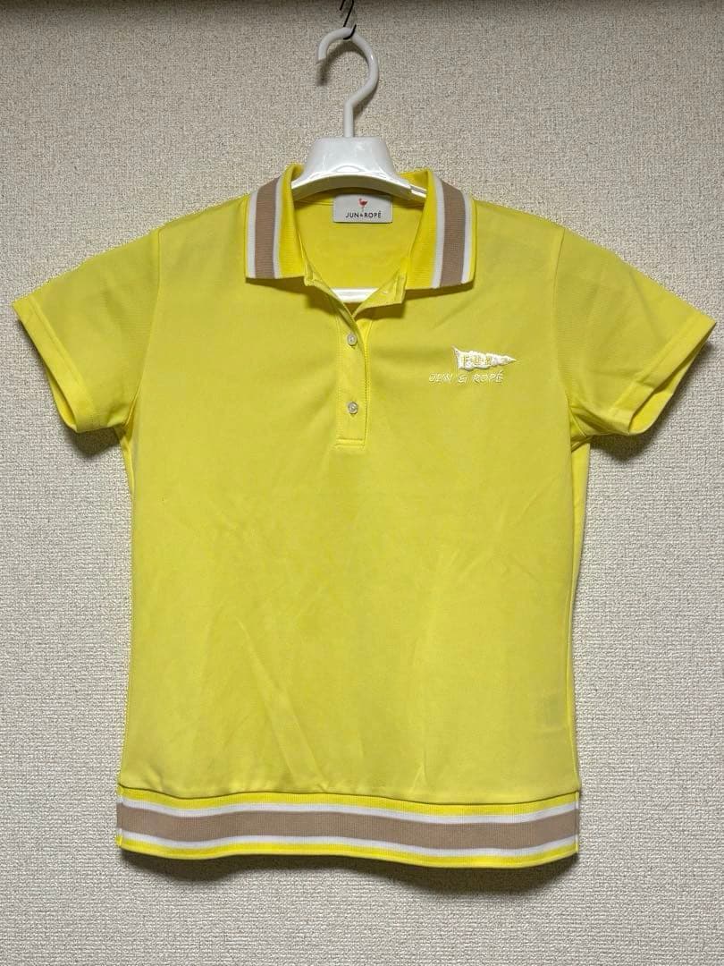 JUN&ROPE イエローポロシャツ