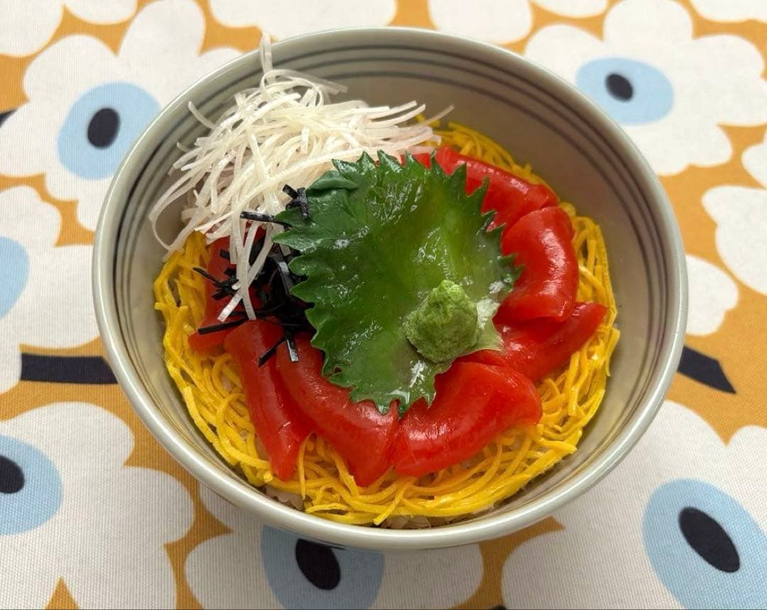 SALE✩.*˚イワサキ・ビーアイ 岩崎(株) 食品サンプル マグロ丼 置物