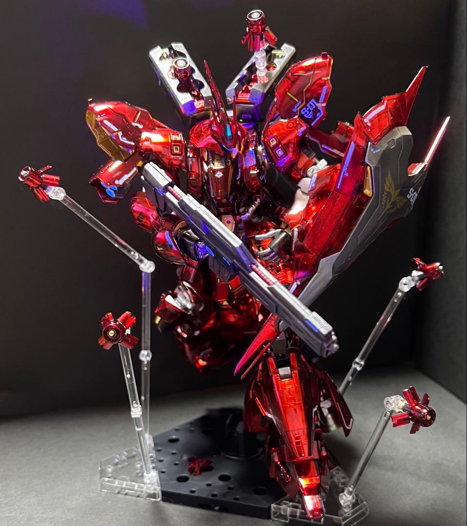 RG サザビー メカニカルコアメッキ 塗装済 完成品 ガンダムベース限定