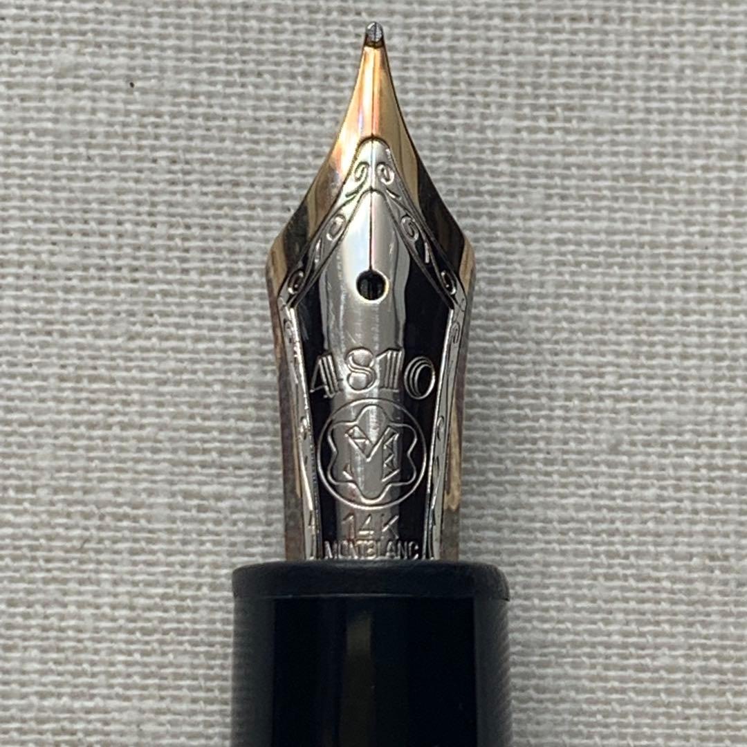 【希少】モンブラン　マイスターシュテュック　146 中白　エボ芯　14K M