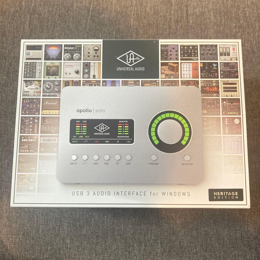 DTM・DAW APOLLO SOLO USB HeritageEdition