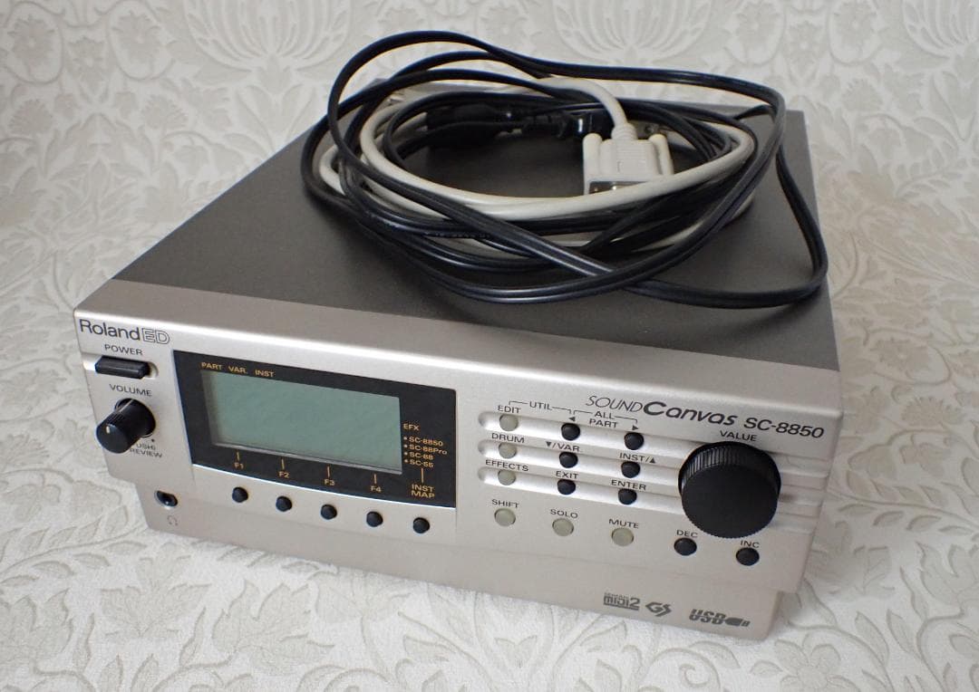 完動品 Roland sound canvas SC-8850 音源モジュール