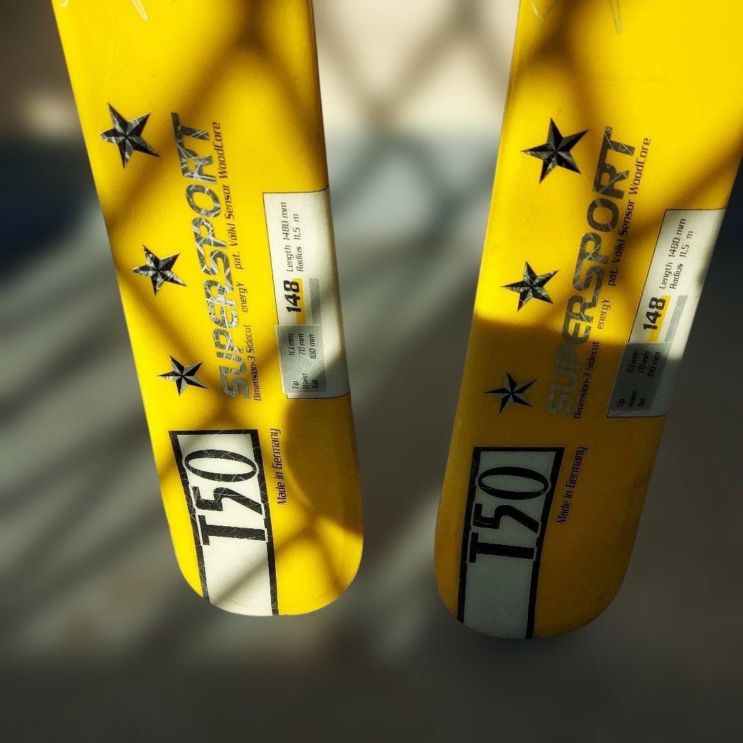 Völkl T50 スキー板148cm　Marker バインディング付き