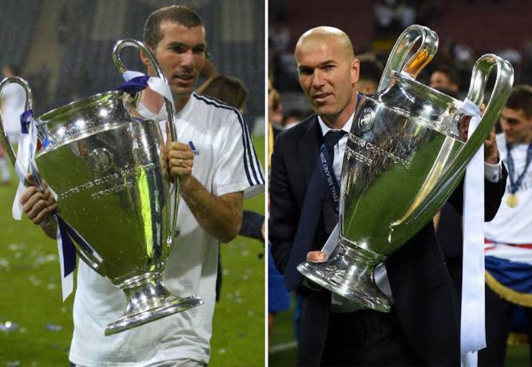 ジダン　直筆サインフォト　レアルマドリード　ザダグアウト　証明書・証明写真付き