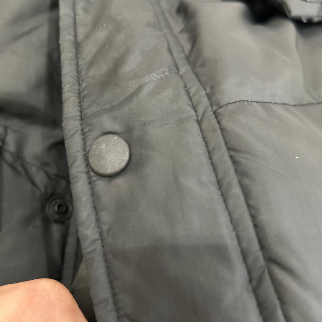 サイズ140cm Puma 黒 ベンチコート フード付き 美品 クリーニング済み