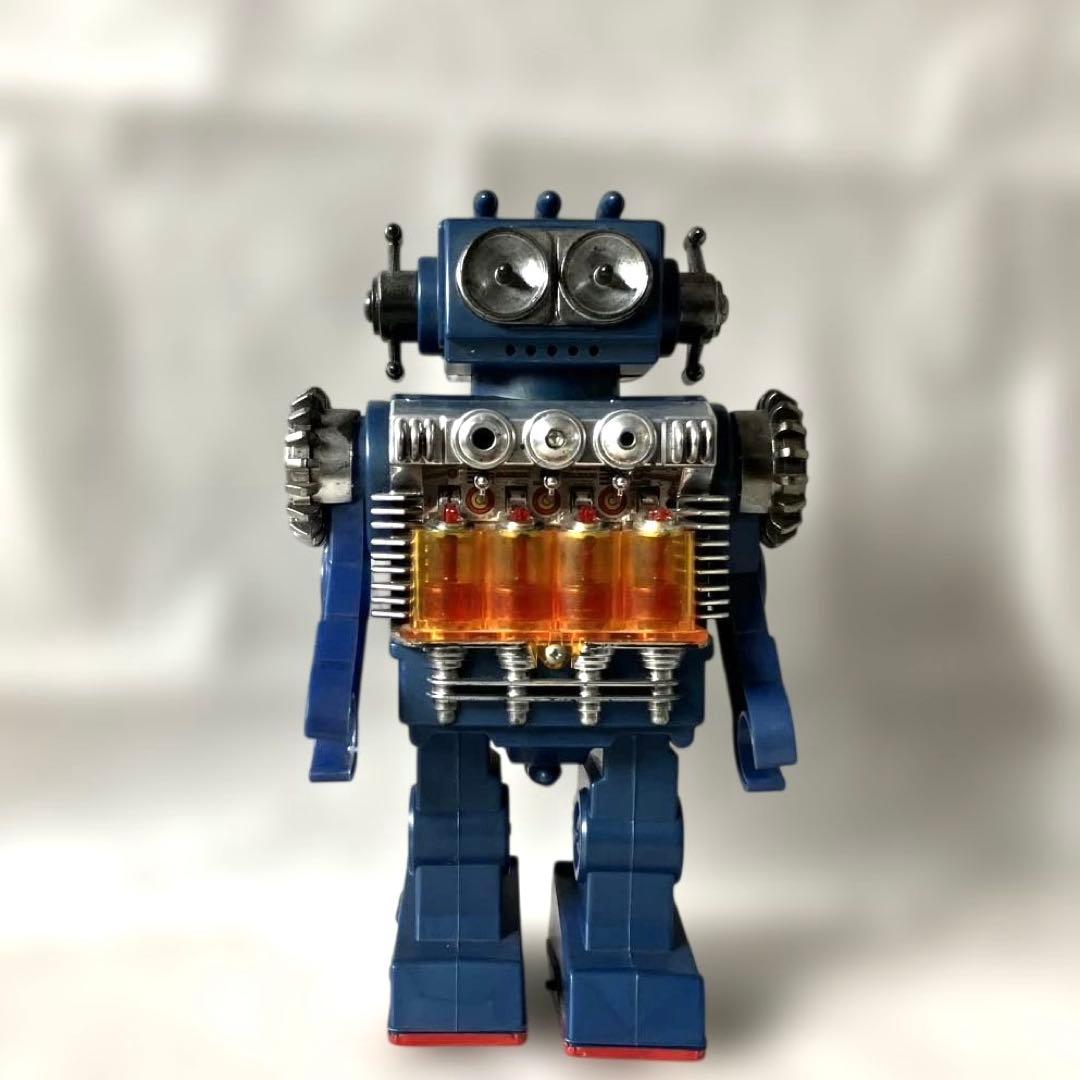 昭和レトロ　スモーキングロボット　ビンテージ　箱付き　日本製