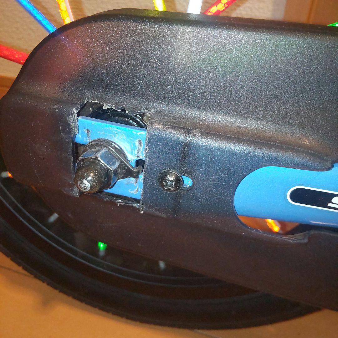 STRIDER 14x ブルー スタンド 補助輪付き