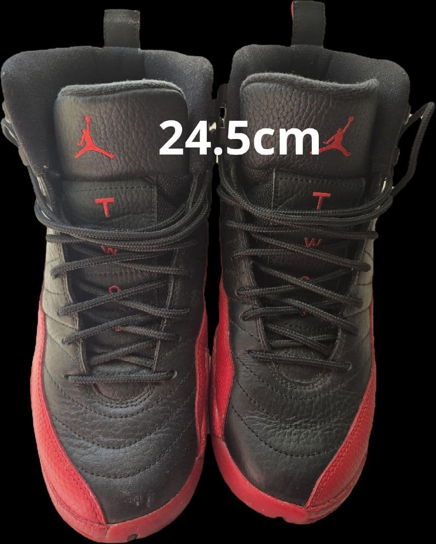 Jordan 12 ブラック/レッド 23 /24.5cm