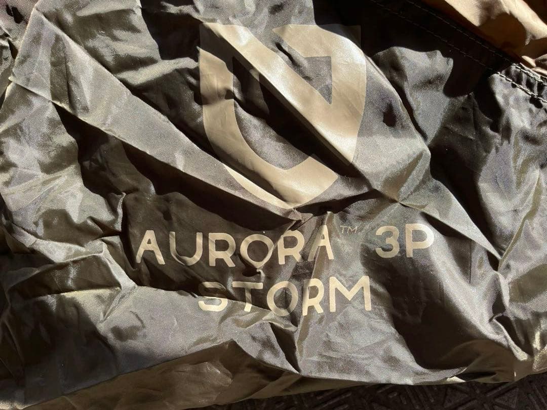 NEMO AURORA STORM 3P おまけタープ付き