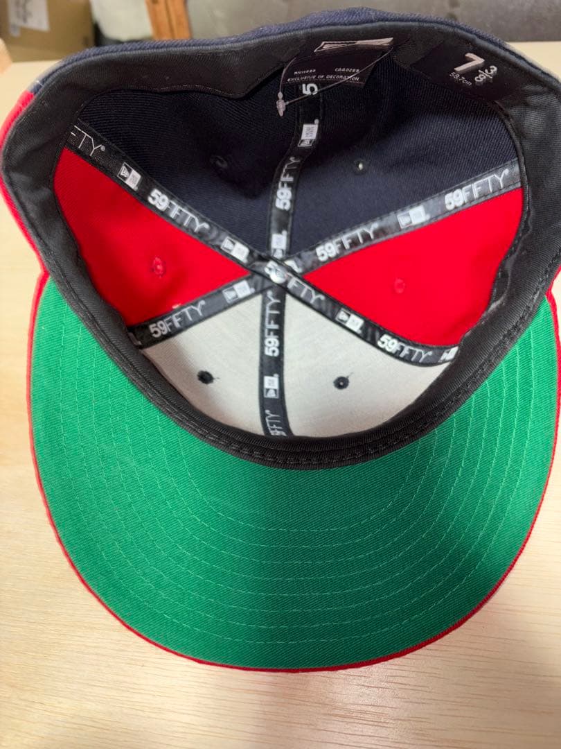 近鉄　ニューエラ　キャップ　7 3/8 56.7cm