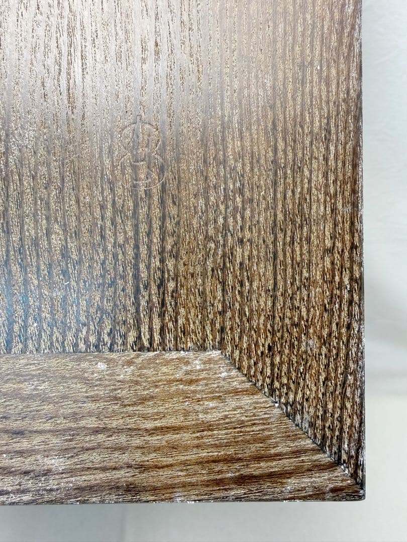 未使用 茶道具 指物師 仙水正之作 蝋引き仕上げ 桑 旅箪笥 十三点セット印有