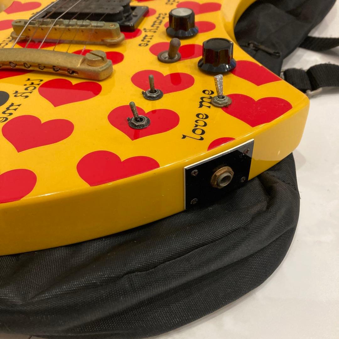 Burny MG-145S HY hide Model 】イエローハートギター