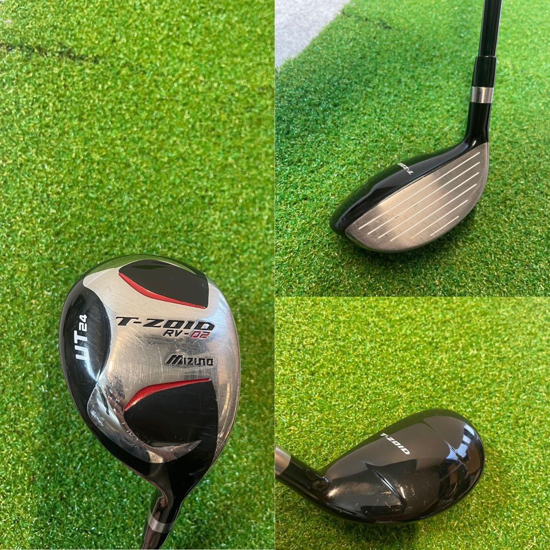 【11本】ミズノ T-ZOID RV-02ゴルフセットクリーブランド1W (Ｓ)