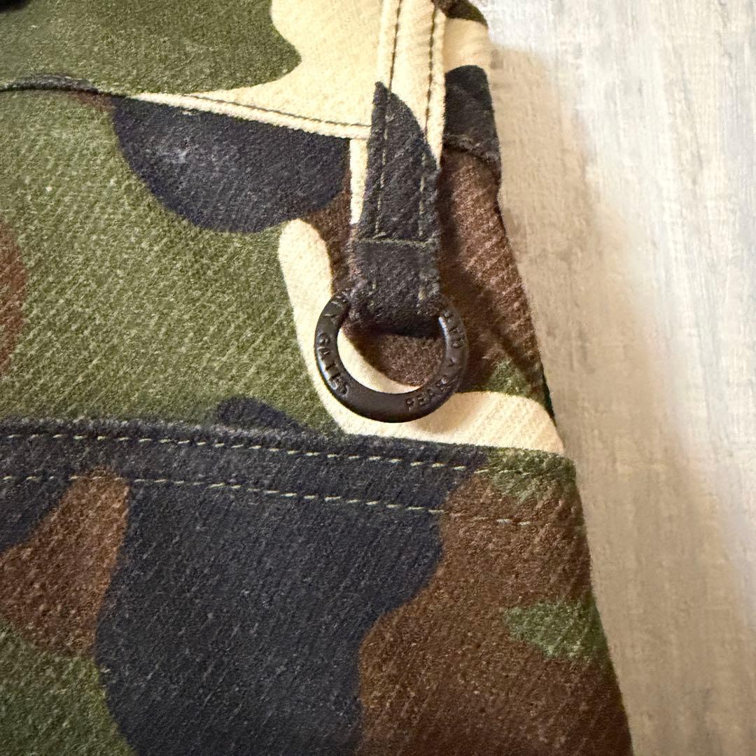 美品　PEARLYGATES 迷彩　カモフラ　パンツ　ゴルフパンツ　サイドライン