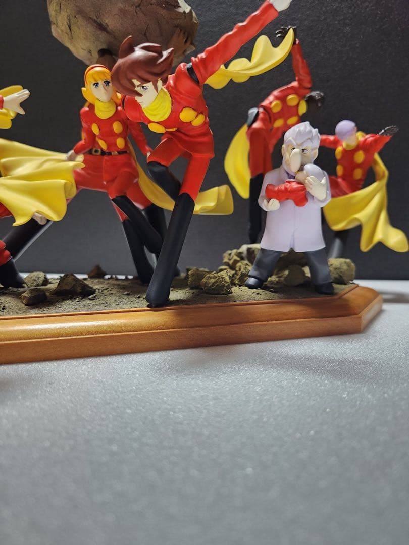 【遂に出品！究極のプロ完成品No3 】サイボーグ009全員集合　レジンキット