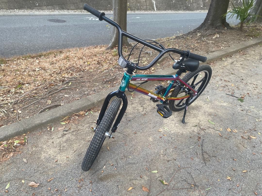 BMX レインボー マルチカラーバイク 20インチ 子供用 大人用 本体