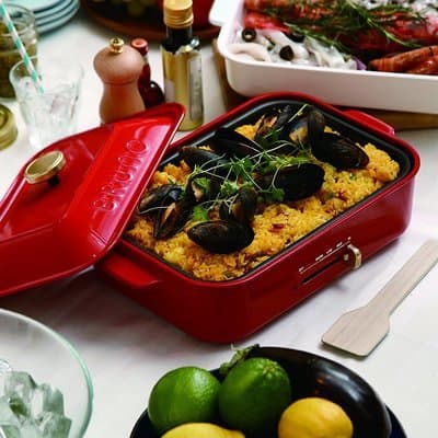 ★大人気★BRUNO コンパクトホットプレート レッド