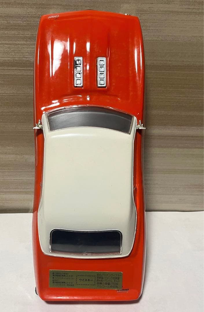 バーボンウイスキー　シボレーカマロSS陶器ボトル750ml 空き瓶