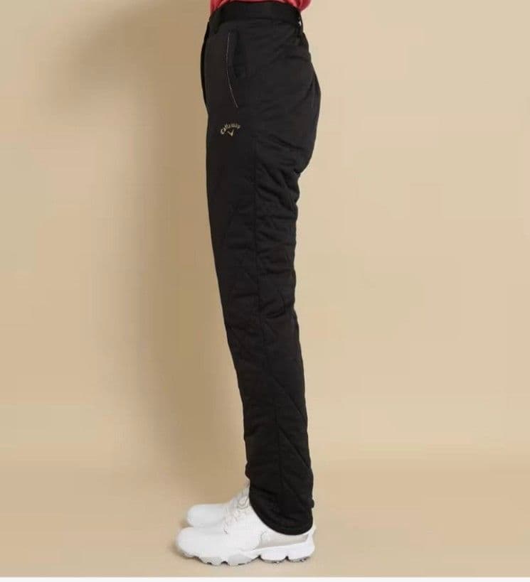 Callaway新品未使用 レディースゴルフ中綿パンツ ブラック S