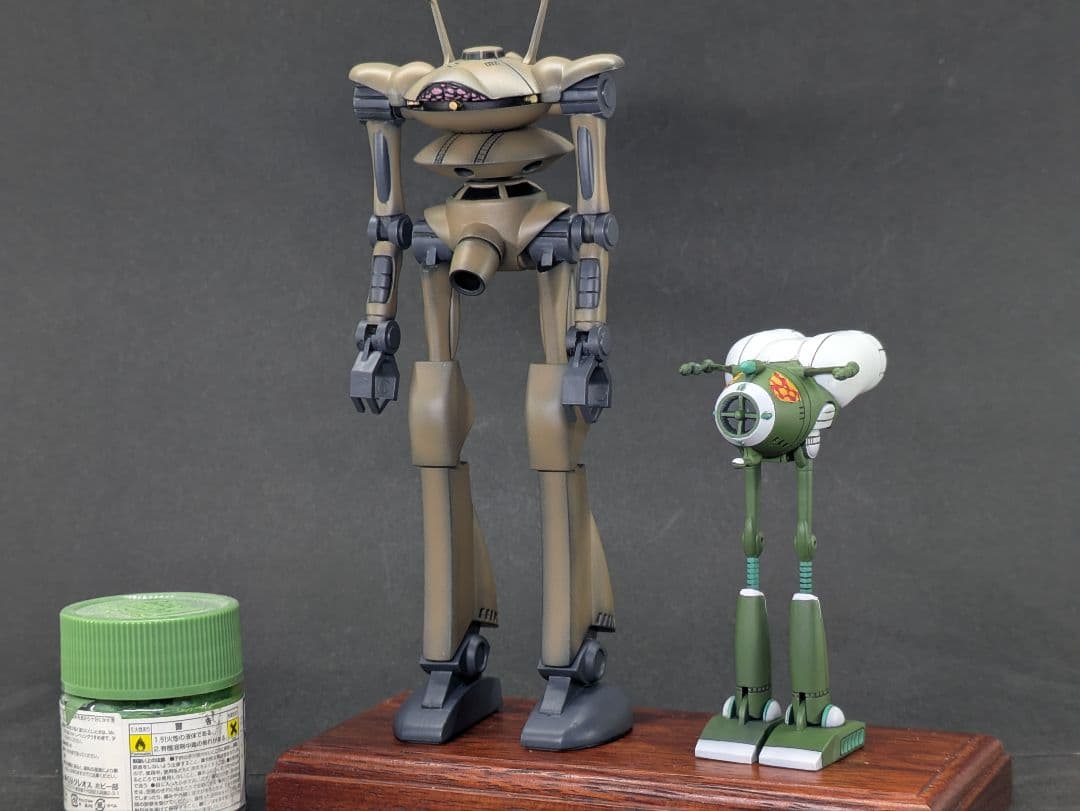 伝説巨神イデオン　バックフラン宇宙軍制式重機動メカ　ジグ・マック/アディゴ完成品