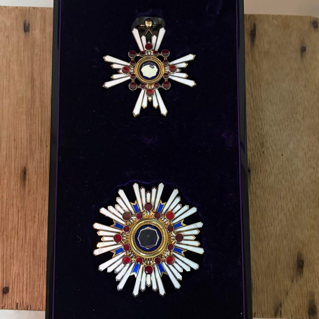 勲章　勲一等瑞宝章