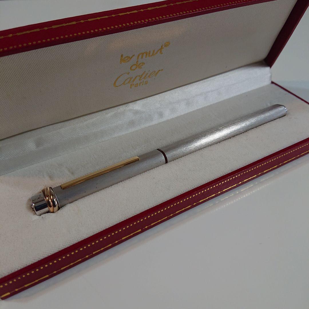 Cartier カルティエ トリニティ 万年筆 シルバー