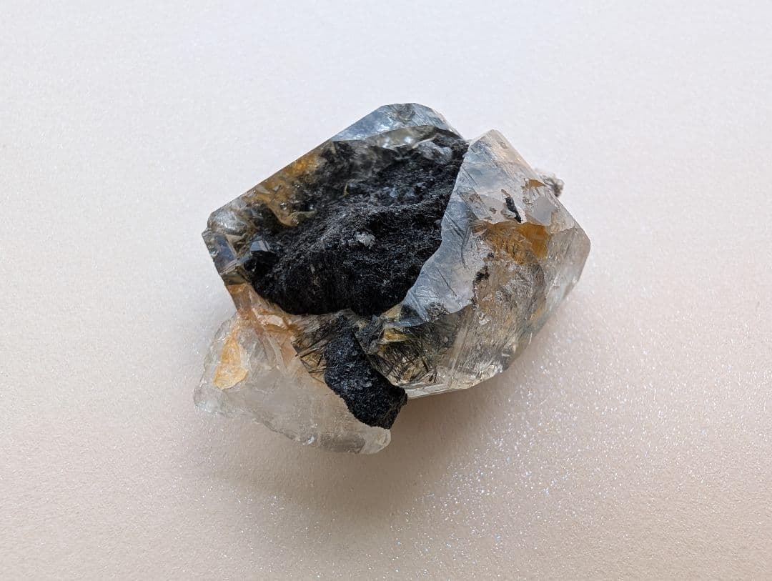 パキスタン産 ディラン テンペスト クォーツ リモナイト トルマリン 水晶