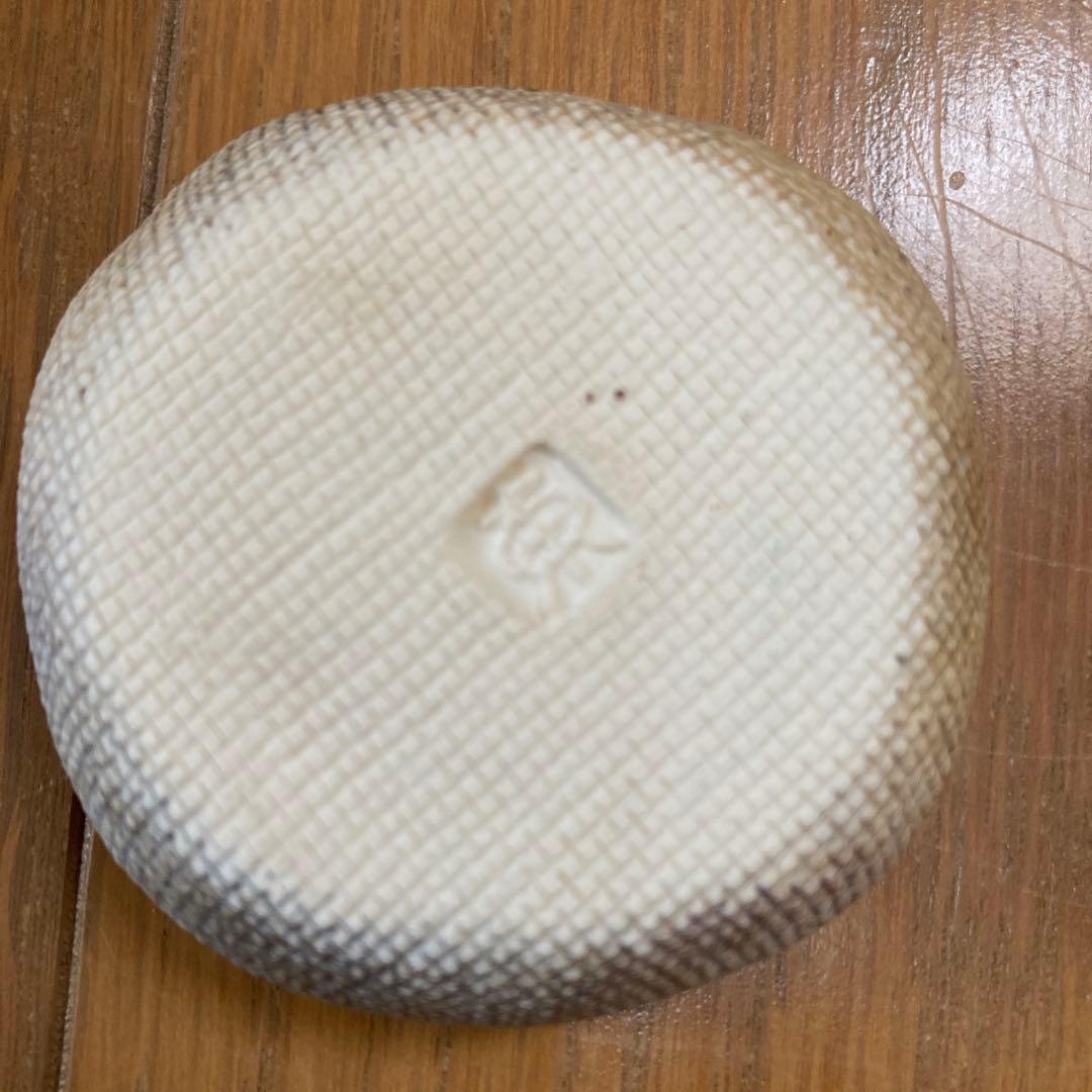 名工【伊藤元彦】布目彩泥 香合 芸術的な布目の景色 茶道具 未使用