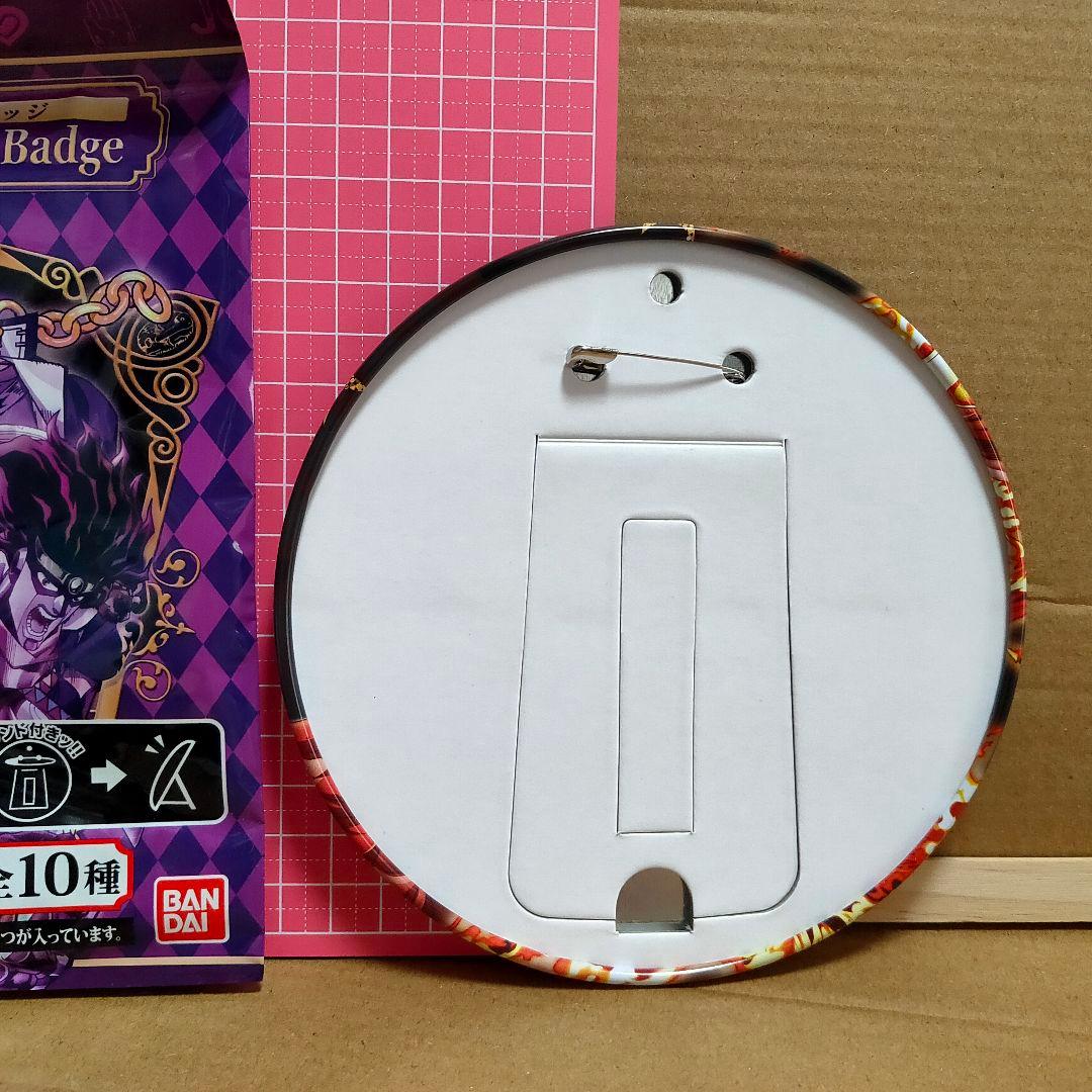 レア★MRed★ジョジョの奇妙な冒険 デカCANバッジ　15cm 特大缶バッジ