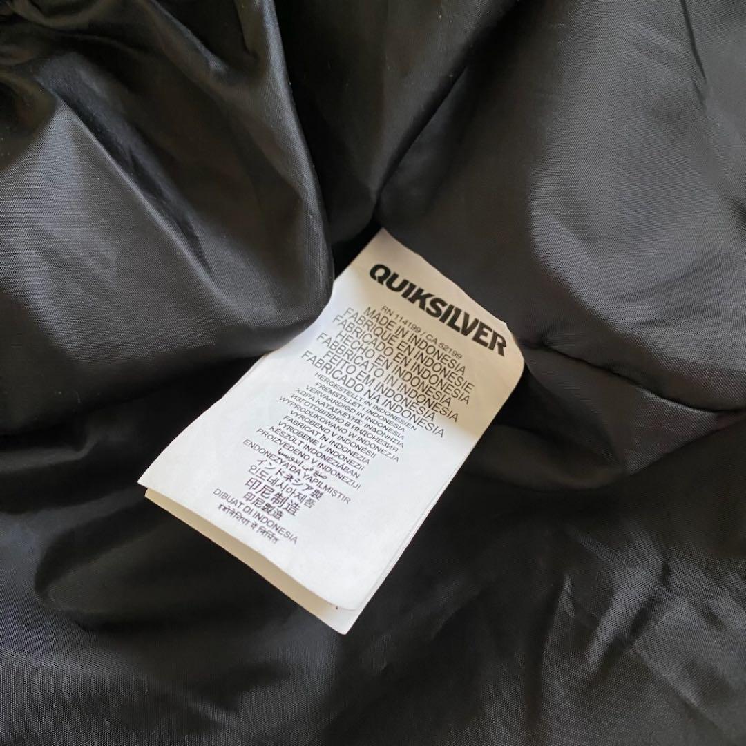 Quiksilver スノーボードウェア　ジャケット　ブラック　メンズ　M