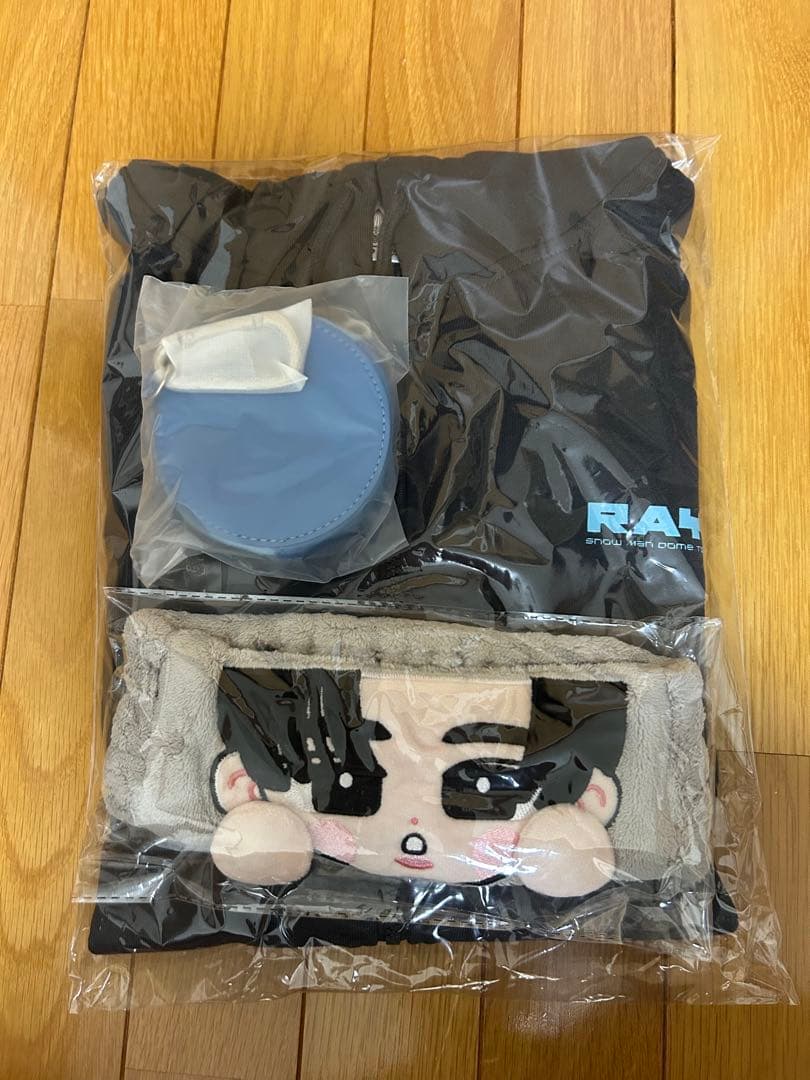 man RAYS パーカー・ヘアバンド・ポーチセット