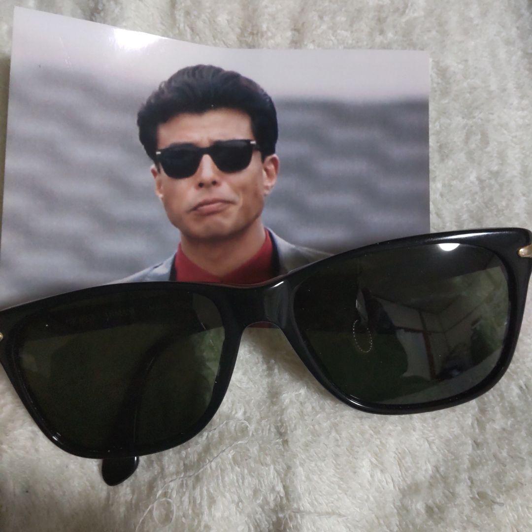 舘ひろし貴重アルマーニ黒サングラス