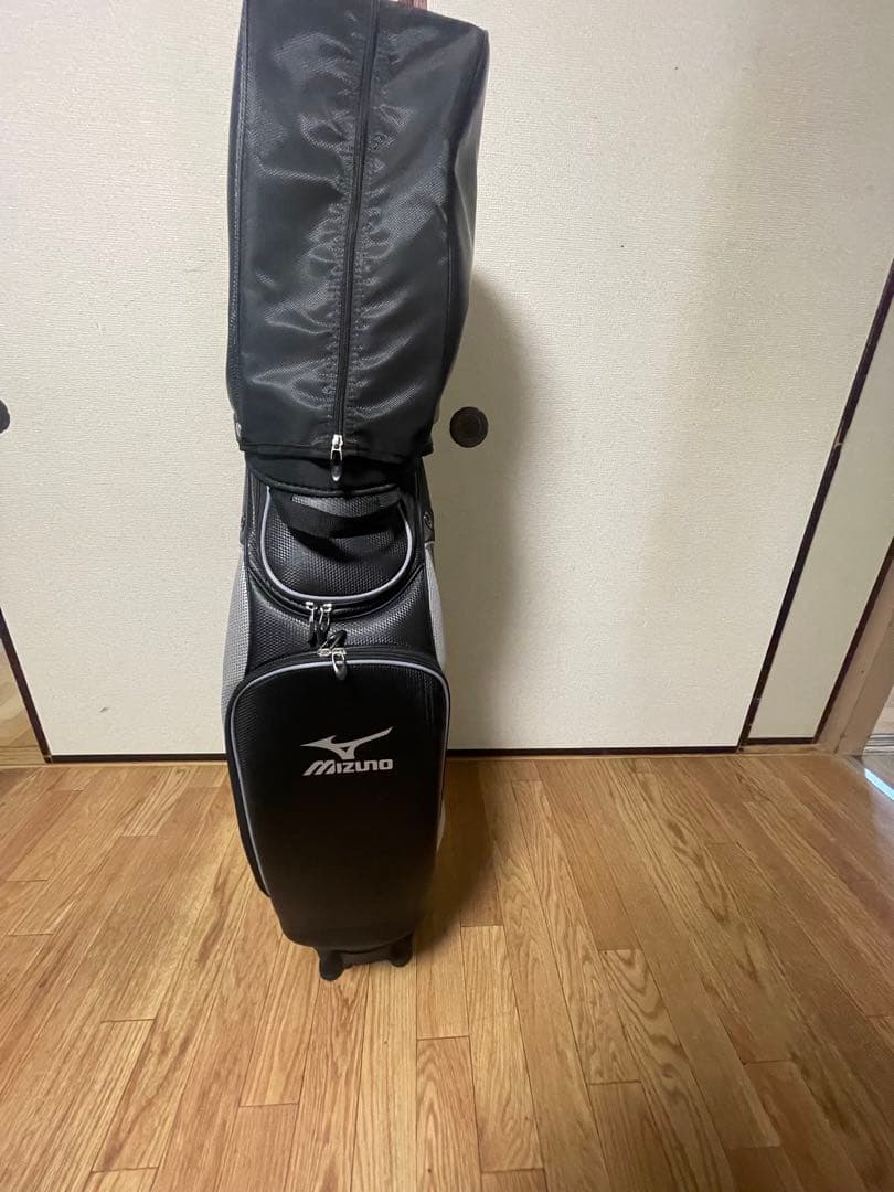 Mizuno キャディバッグ 黒/白