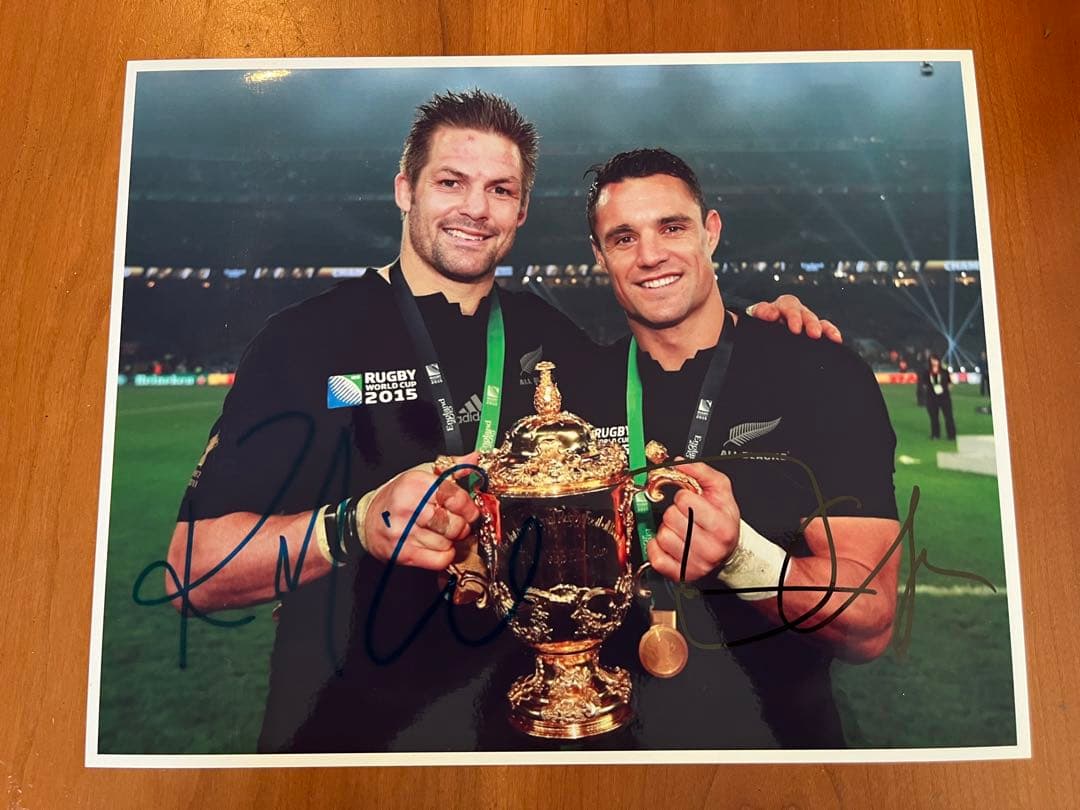 All blacks リッチーマコウ　ダンカーター　ラグビー　GROGGS