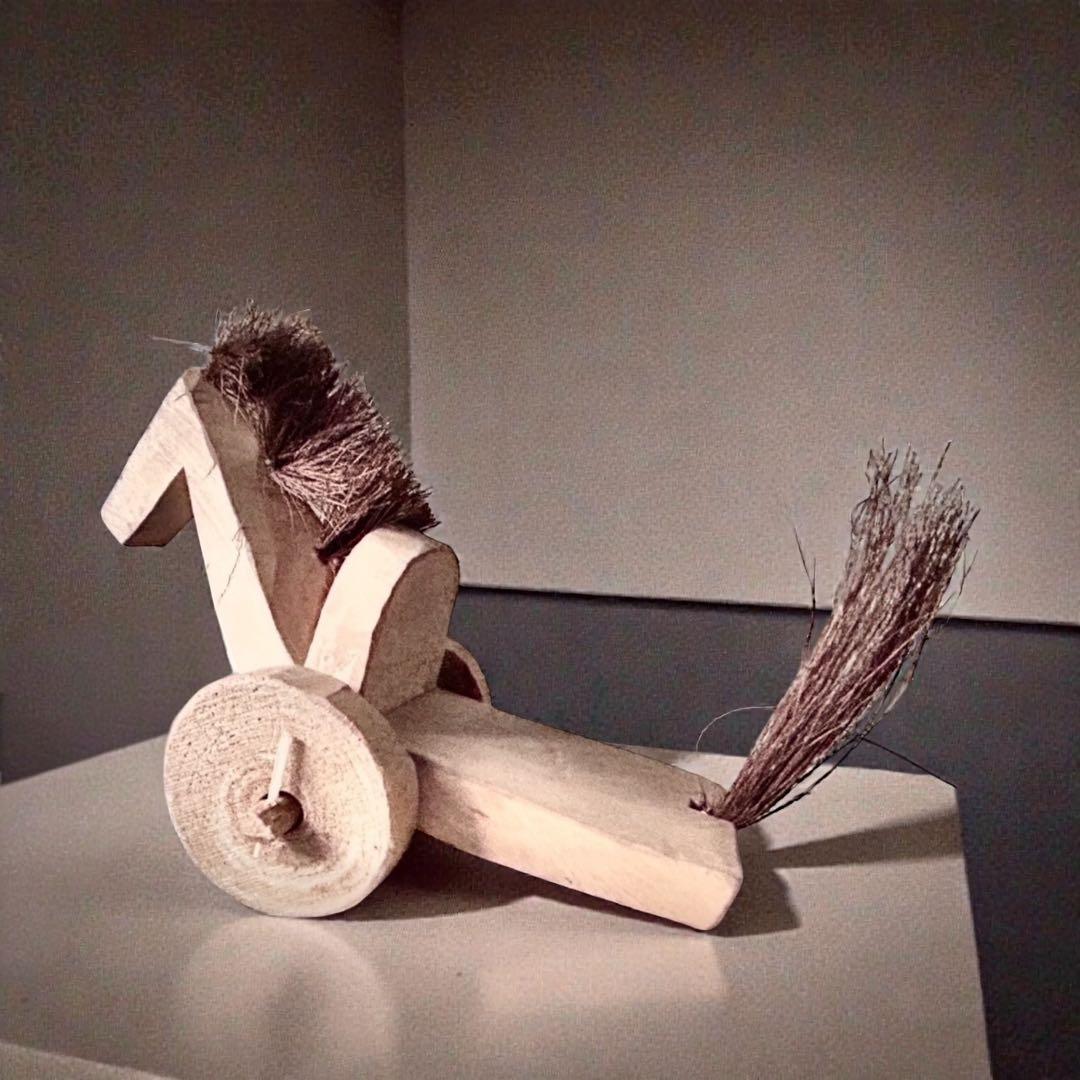 大分県廃絶郷土玩具 北山田のきじ馬①中山利市 午年飾り バーナードリーチ　民藝