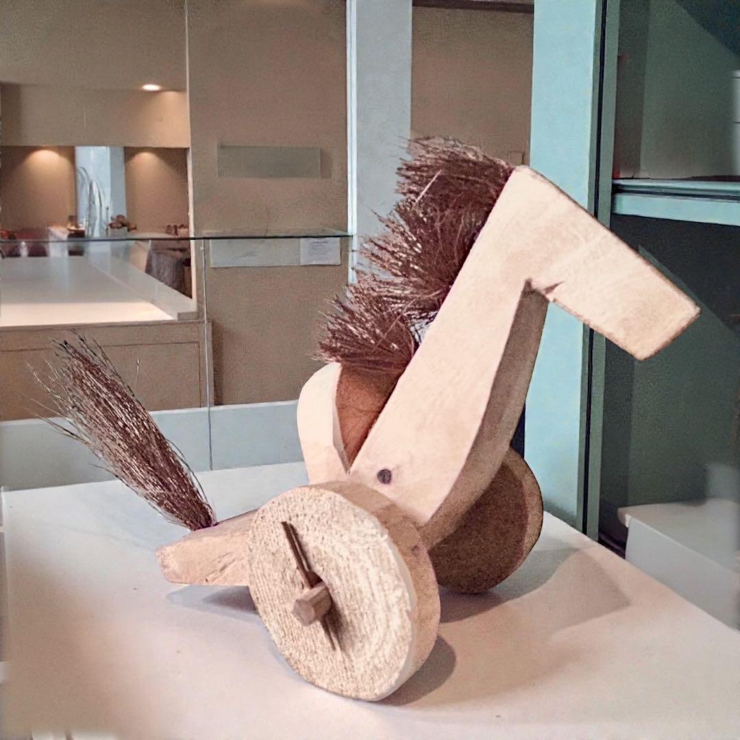 大分県廃絶郷土玩具 北山田のきじ馬①中山利市 午年飾り バーナードリーチ　民藝