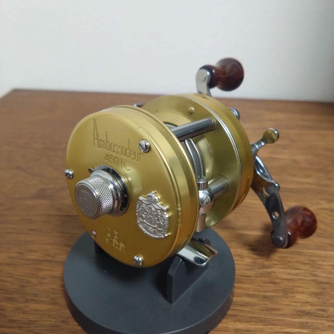 ABU アブガルシア アンバサダー 4501C クラシックゴールド 左巻き