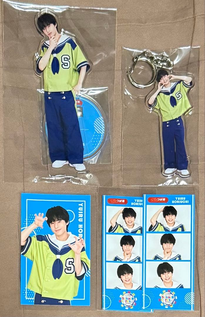 THE SUPER FRUIT スパフル 堀内結流 つば男 ラッフルくじ セット