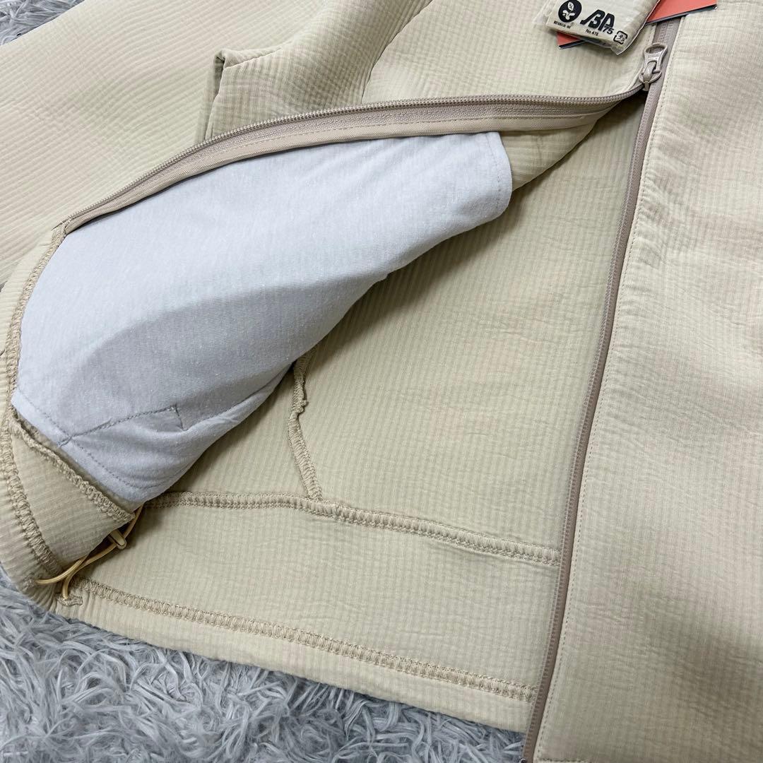 新品　PGG パーリーゲイツ　ジャケット　ブルゾン　モックネック　ベージュ　1