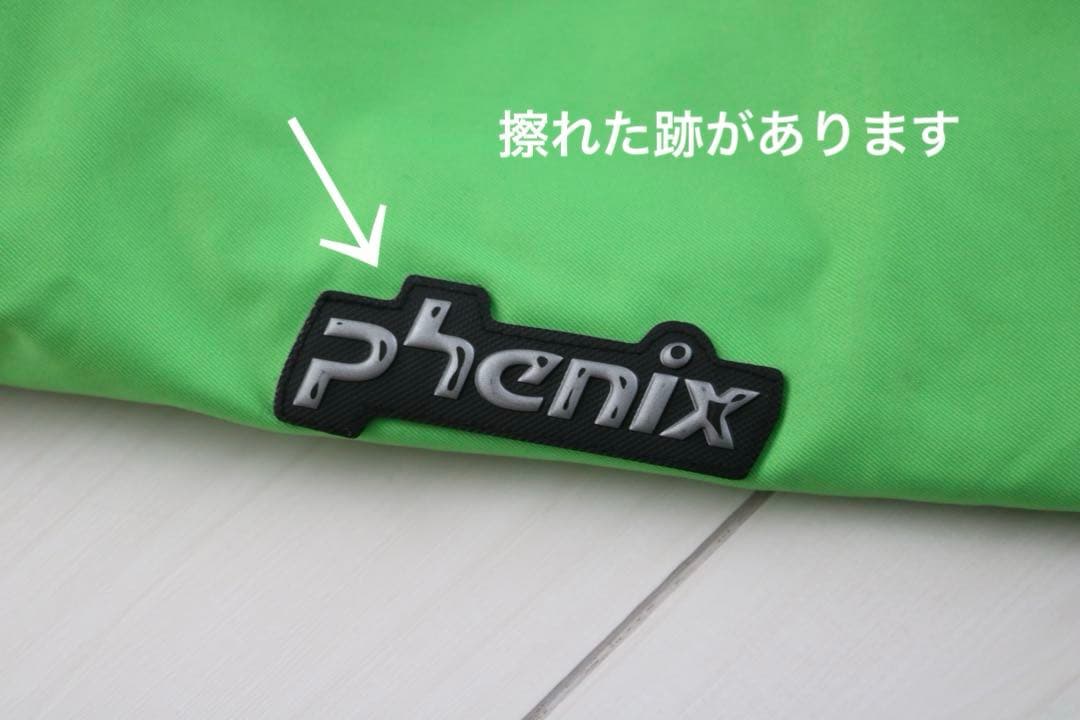 100㎝ Phenix スキーウェア 子ども用 黒と緑