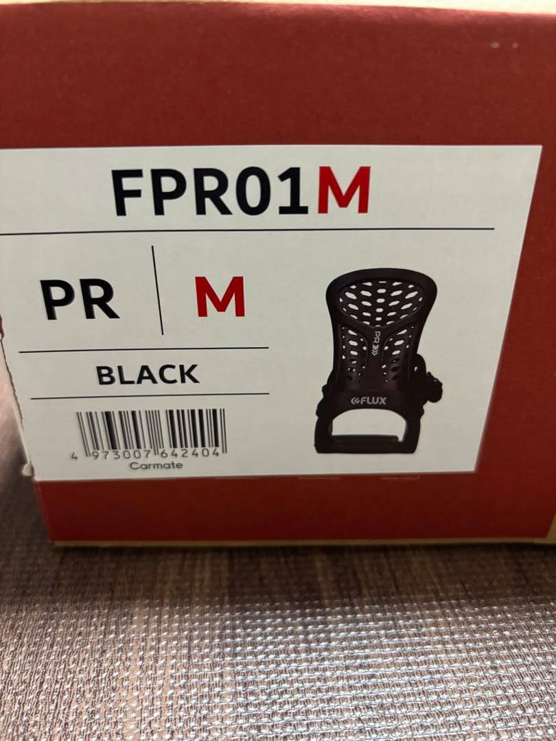 FLUX PR ブラック スノーボード ビンディング