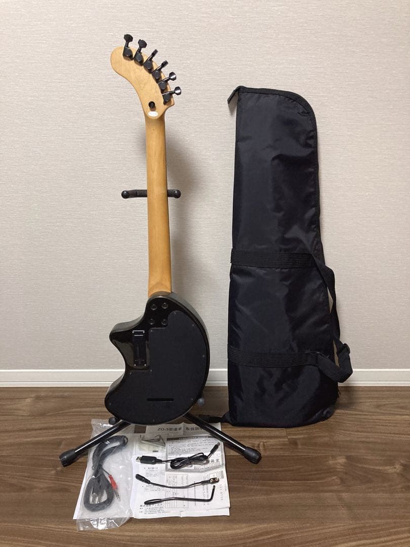 ほぼ新品 FERNANDES ZO-3 T 芸達者 黒 付属品全て有り 弦新品