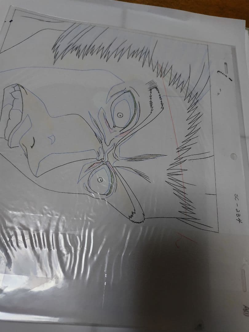 ハンターハンター HUNTER×HUNTER　ウボォーギン　セル画と原画セット