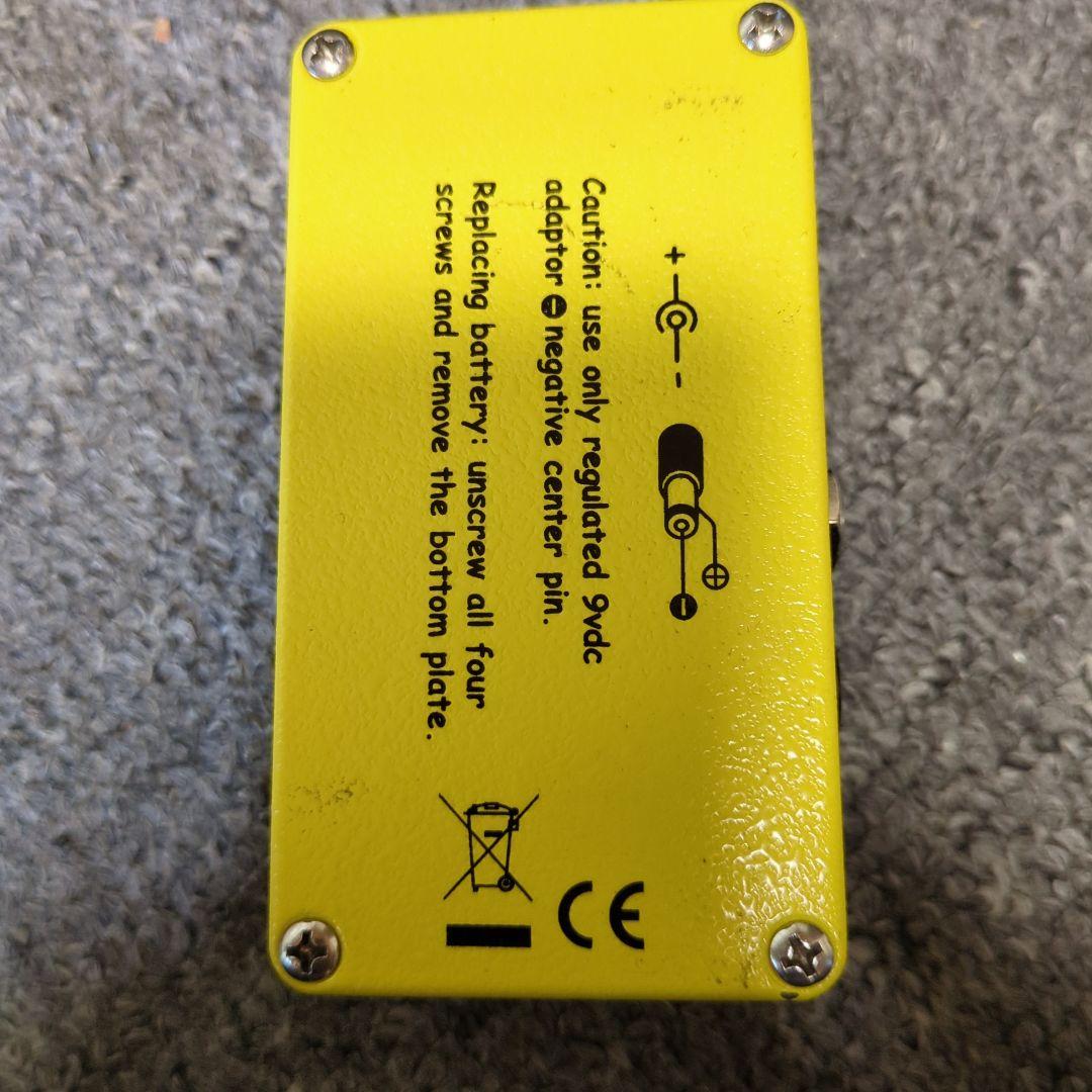 xotic AC Booster イエロー