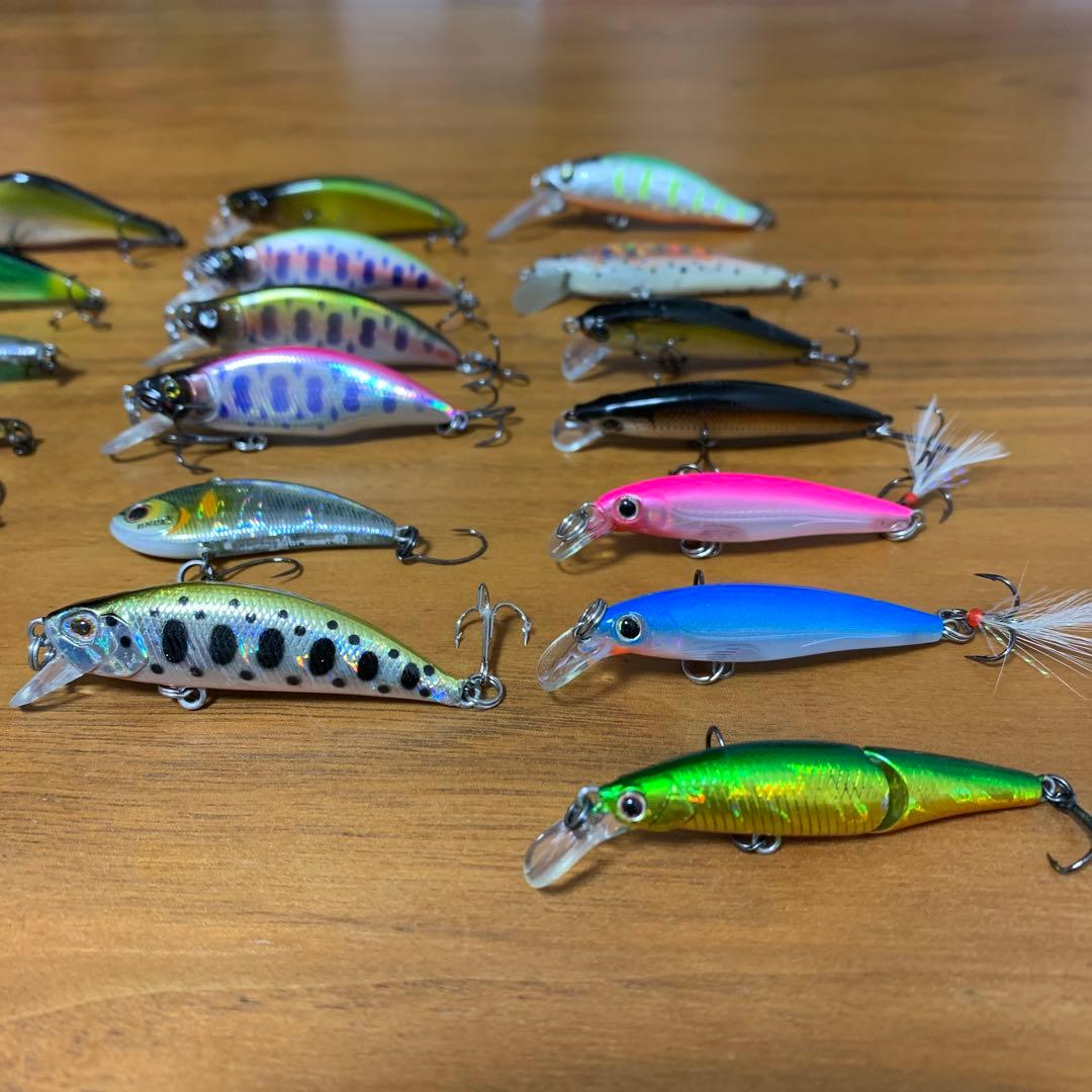 渓流ルアーミノー計26個