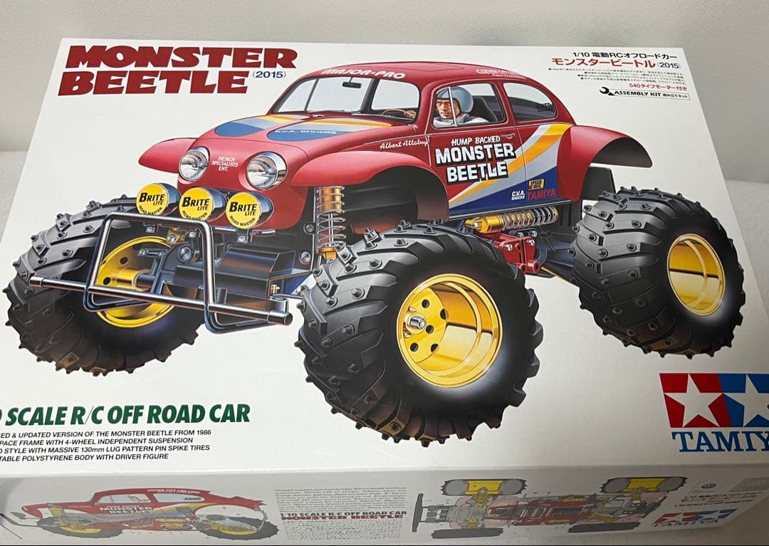 新品タミヤ 1/ 10 電動RCカー組立キット モンスタービートル(2015)