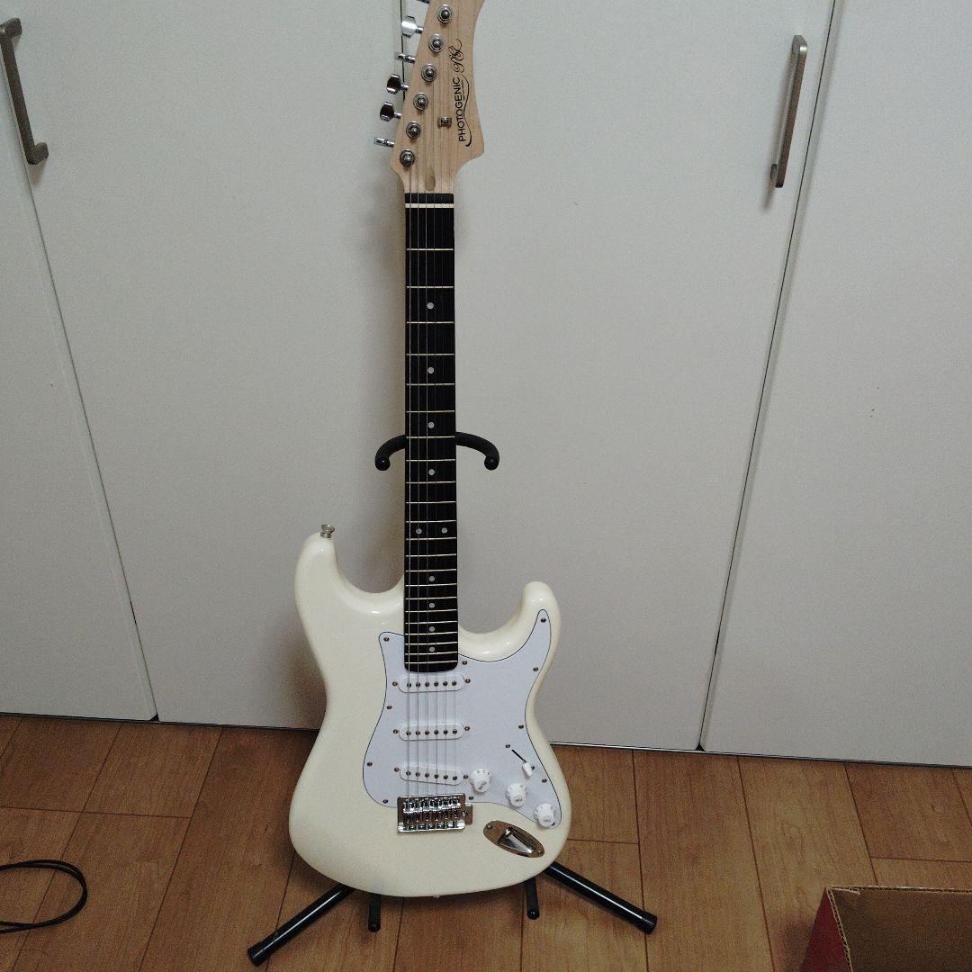 の*の様 PHOTOGENIC エレキギター ホワイト 値下げ中