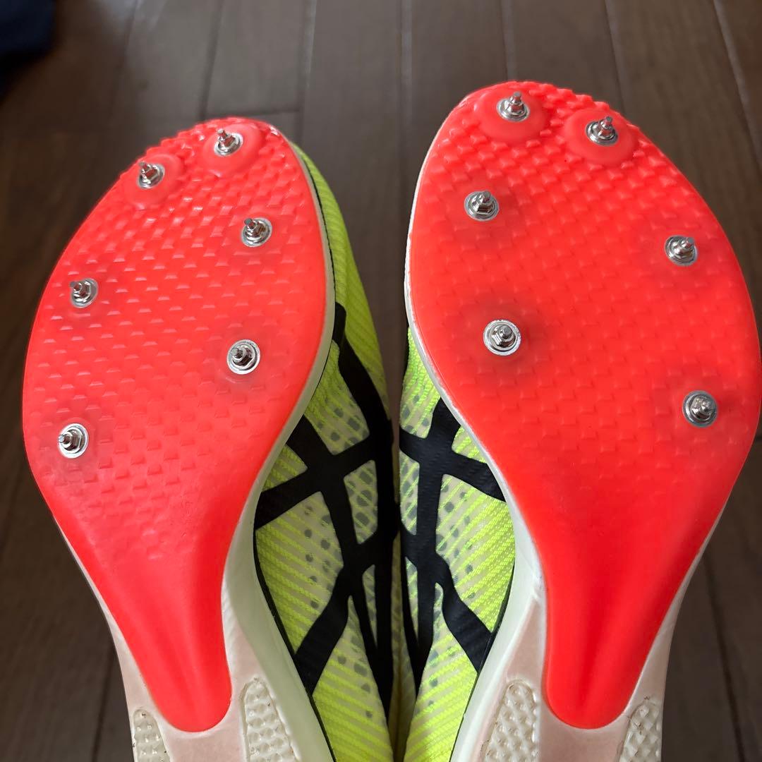 ASICS COSMORACER MD スパイクシューズ イエロー24.0